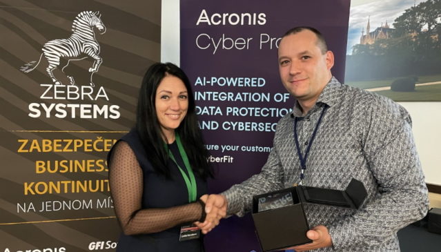 Acronis vyhlásil nejlepší lokální prodejce za rok 2020
