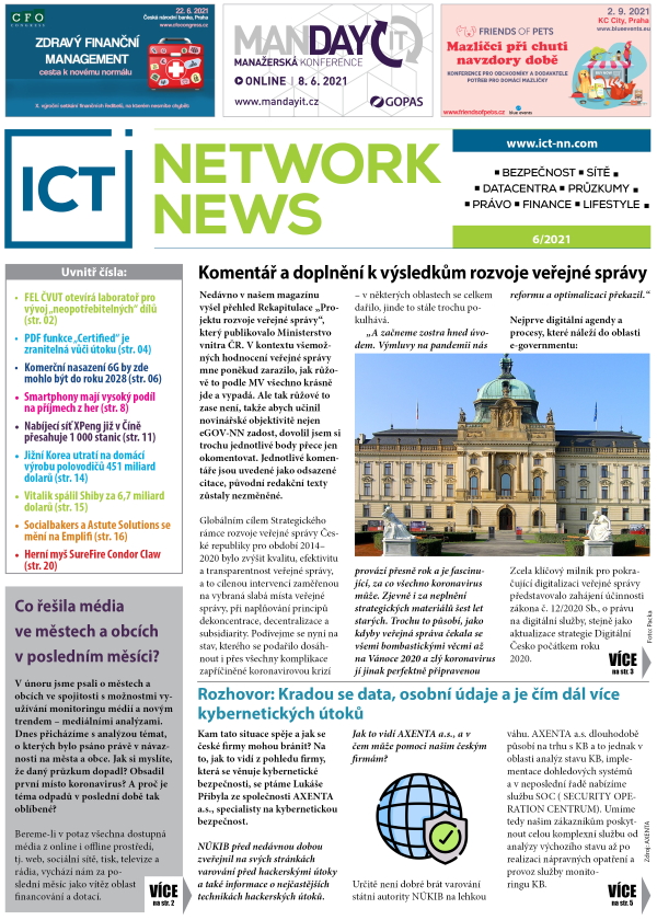 ICT NETWORK NEWS 6-2021 cover