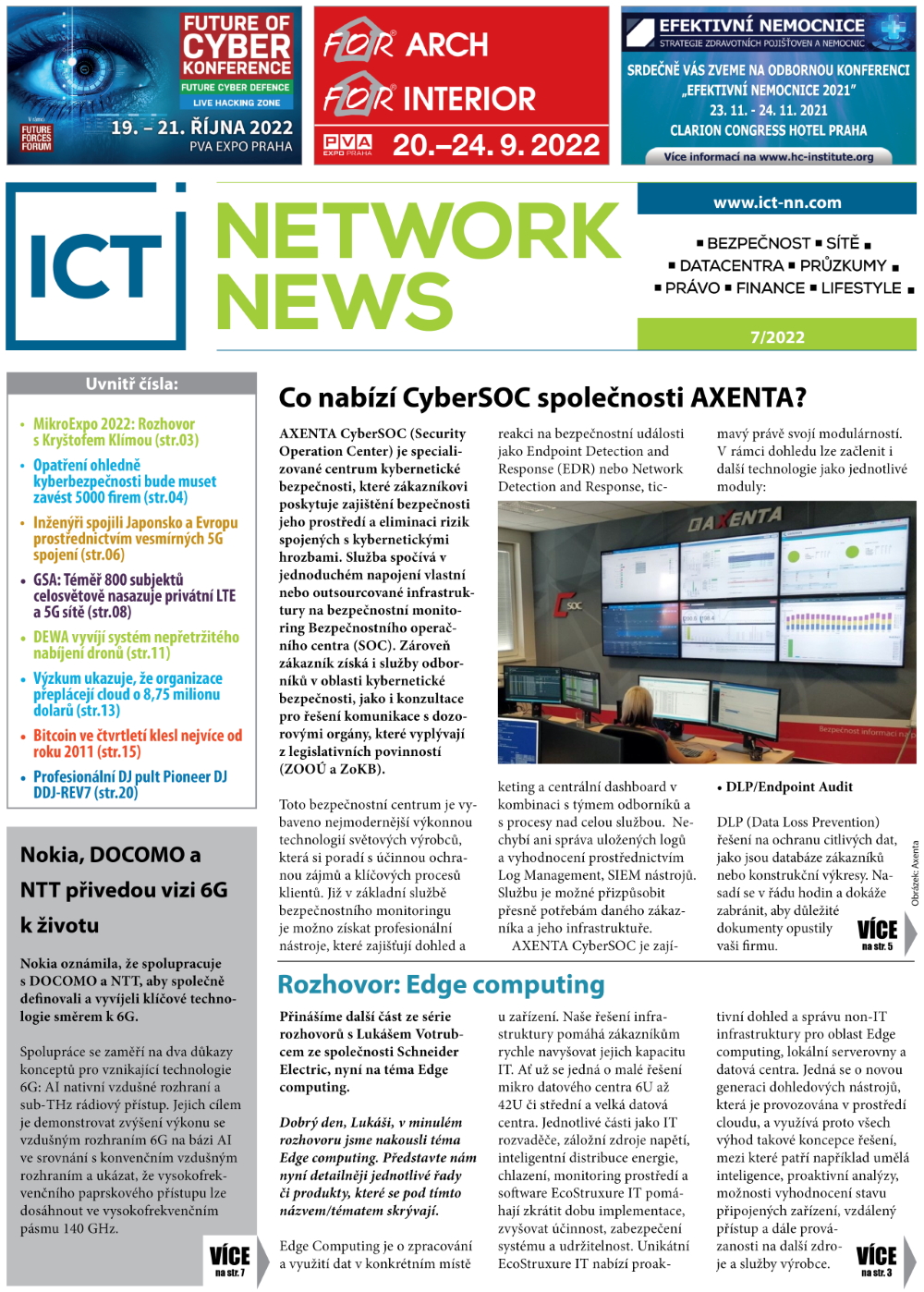 ICT NETWORK NEWS 7-2022