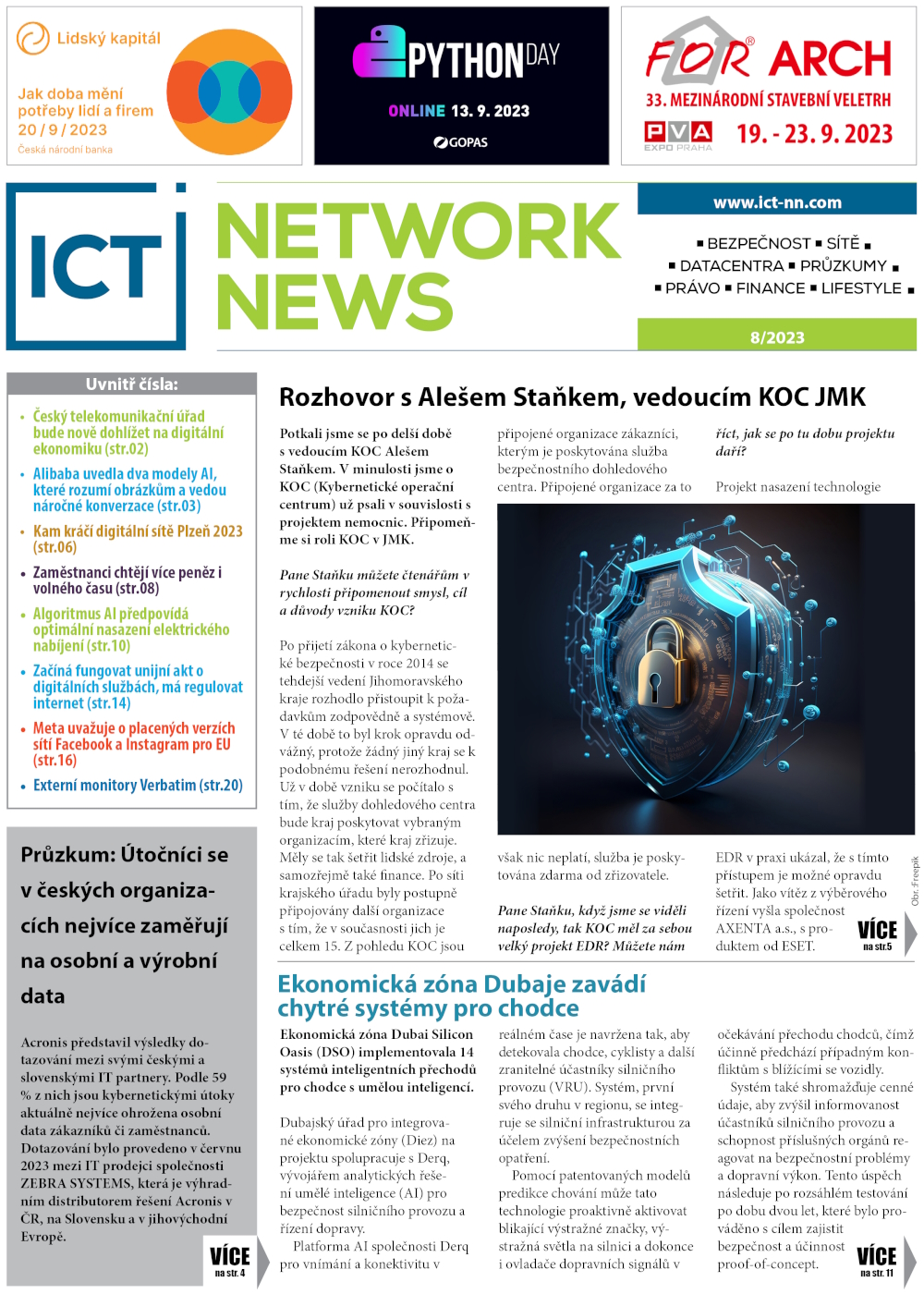 ICT NETWORK NEWS 8-2023