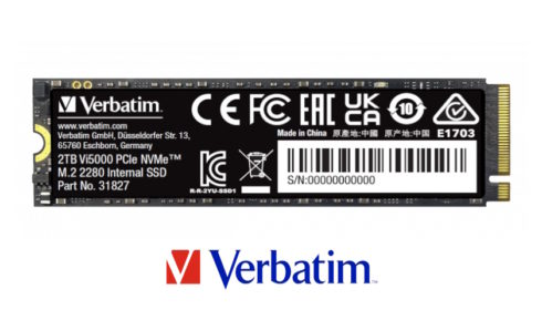 Interní NVMe M.2 SSD disky Verbatim Vi5000