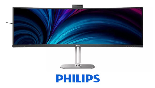 Superširoký monitor Philips 49B2U5900CH s podsvícením Busylight