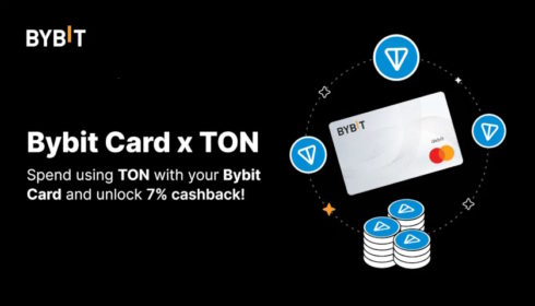 Bybit Card přináší odměny v podobě Toncoinů