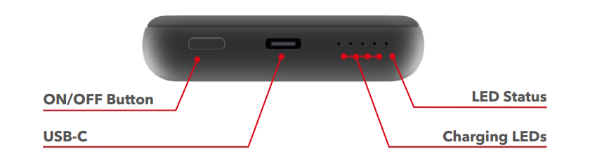 Verbatim Charge 'n' Go Magnetic Wireless Power Bank