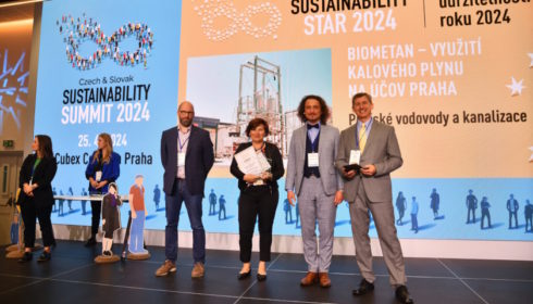 Projekt biometan získal ocenění Sustainability Star