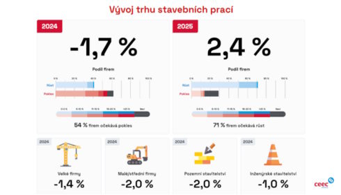 Stavební trh poroste, ale až příští rok