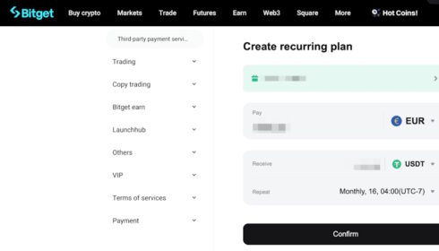 Bitget nově umožňuje pasivní investování s automatickým nákupem