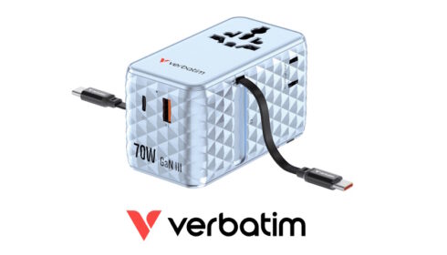 Nové cestovní GaN III adaptéry Verbatim: 70 W, 100 W a 170 W